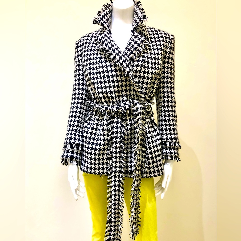 New! Kiton belted coat.